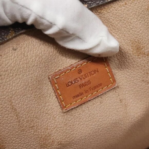 LOUIS VUITTON Monogram Sac Plat Hand Bag M51140 LV Auth 140700 - Picture 9 of 16